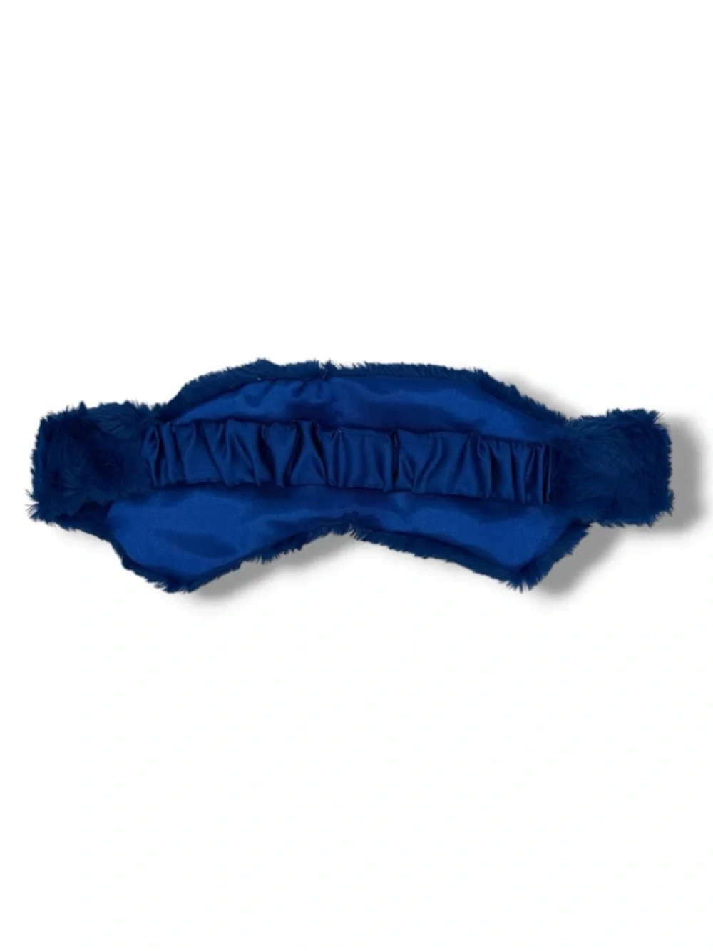 Plush Faux Fur Pink Eye Mask Sleep Mask